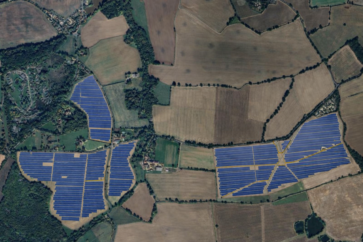 The scale of the proposed solar Development